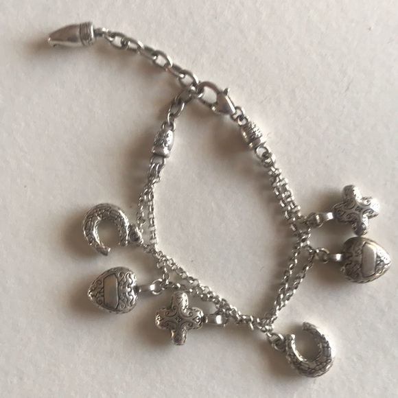 Double strand charm bracelet - Picture 6 of 6